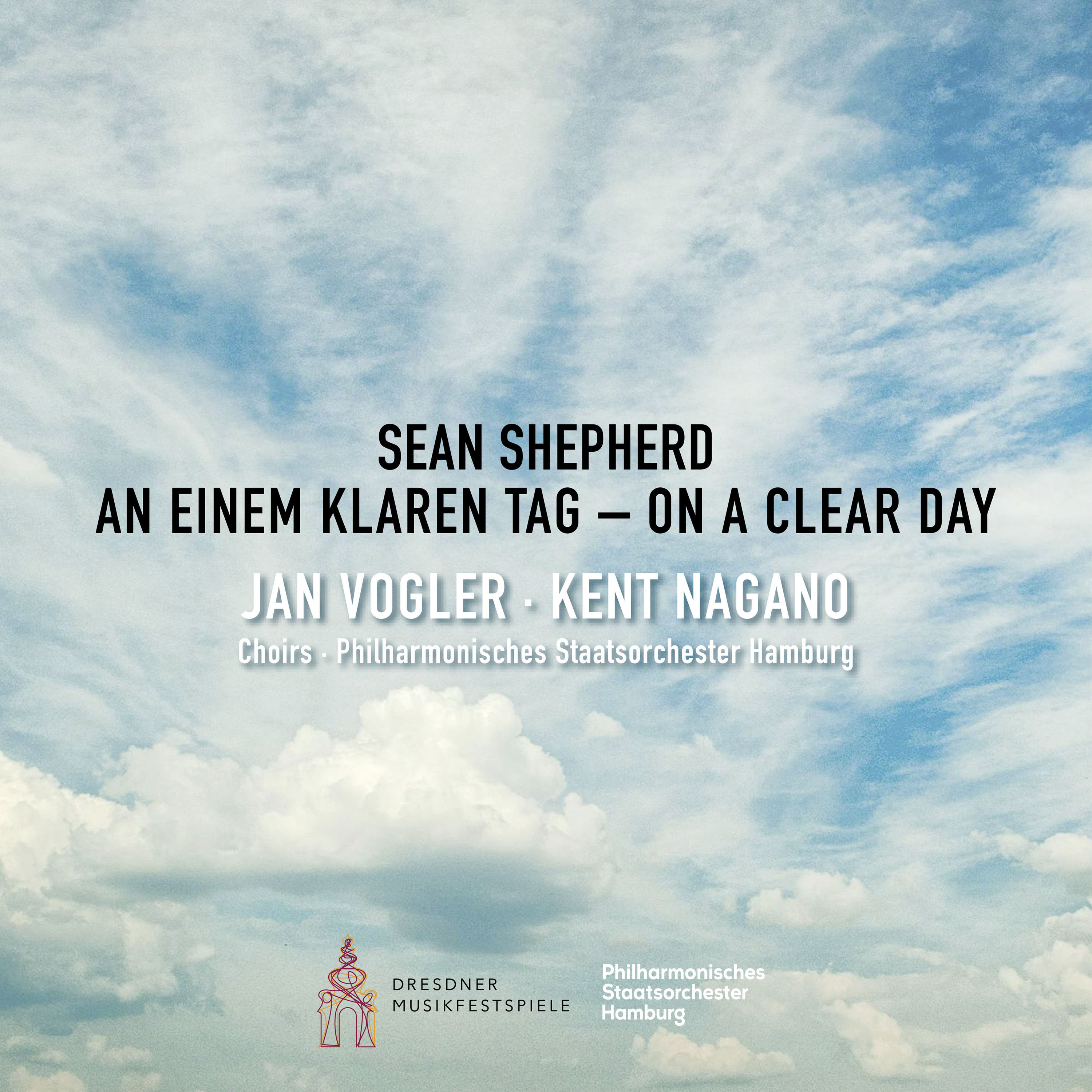 Cover: Sean Shepherd, On a clear day - An einem klaren Tag