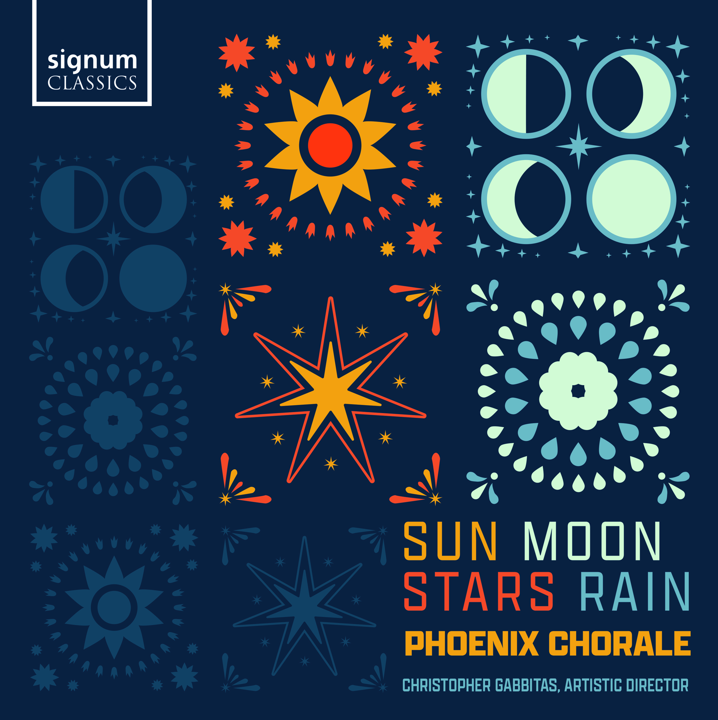 Cover: Sun, Moon, Stars, Rain