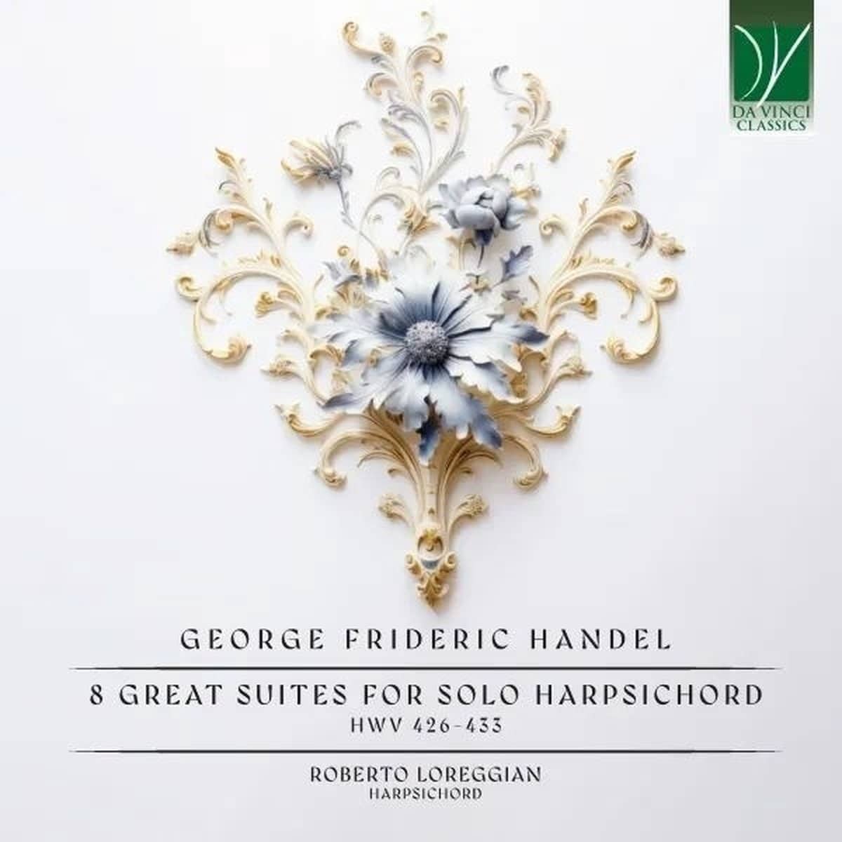 Cover: 8 Great Suites For Solo Harpsichord
