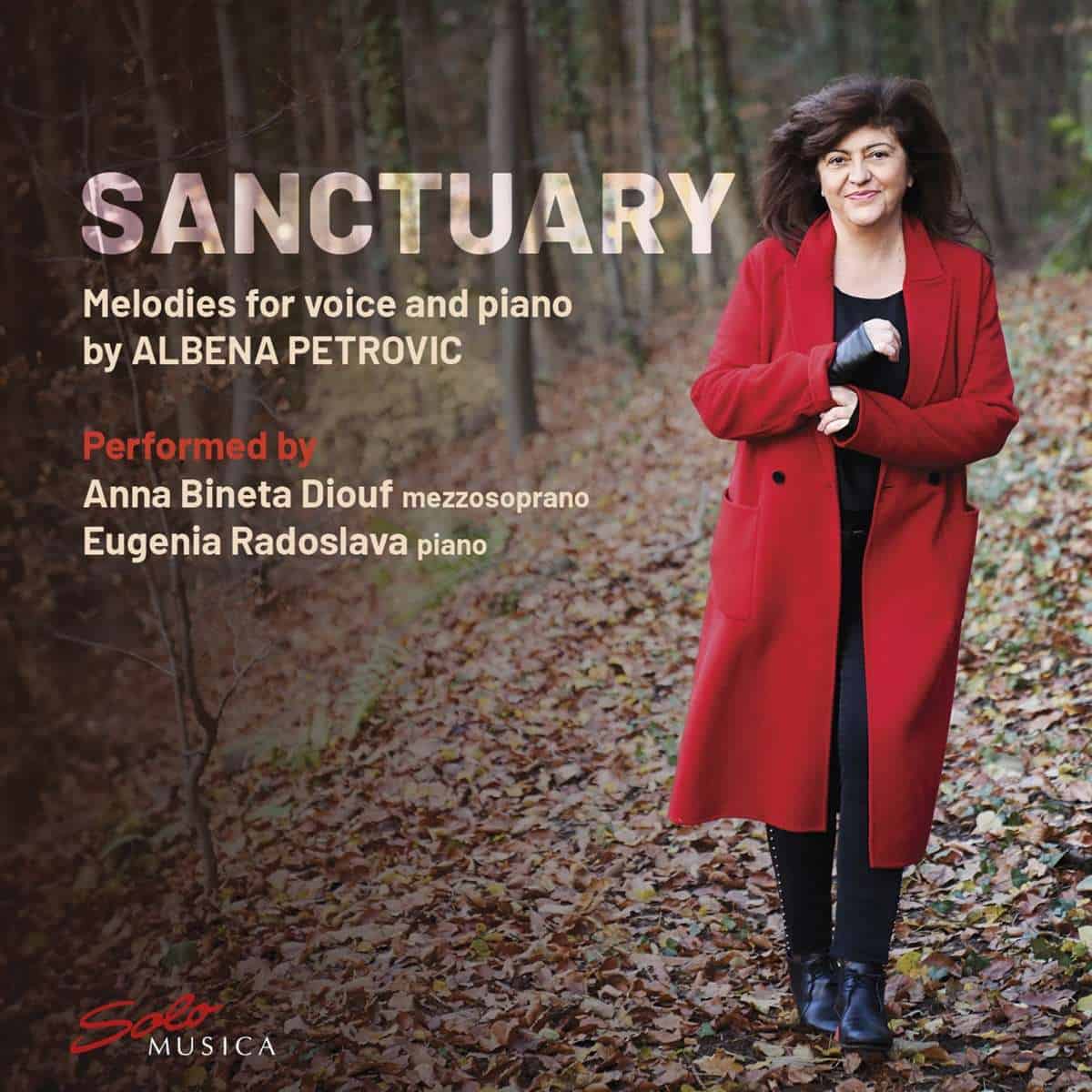 Cover: Albena Petrovic-Vratchanska: Lieder - "Sanctuary"