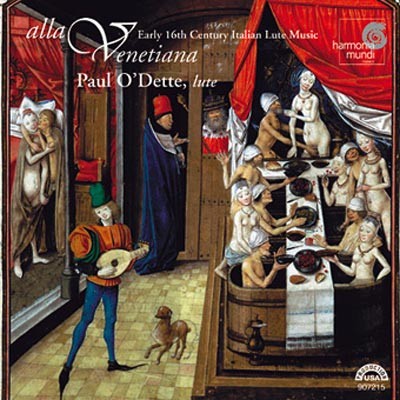 Cover: Alla Venetiana. Musique pour luth du XVIe siècle vénitien