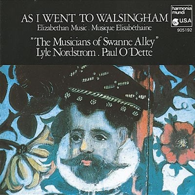 Cover: As I went to Walsingham. Musique élisabéthaine