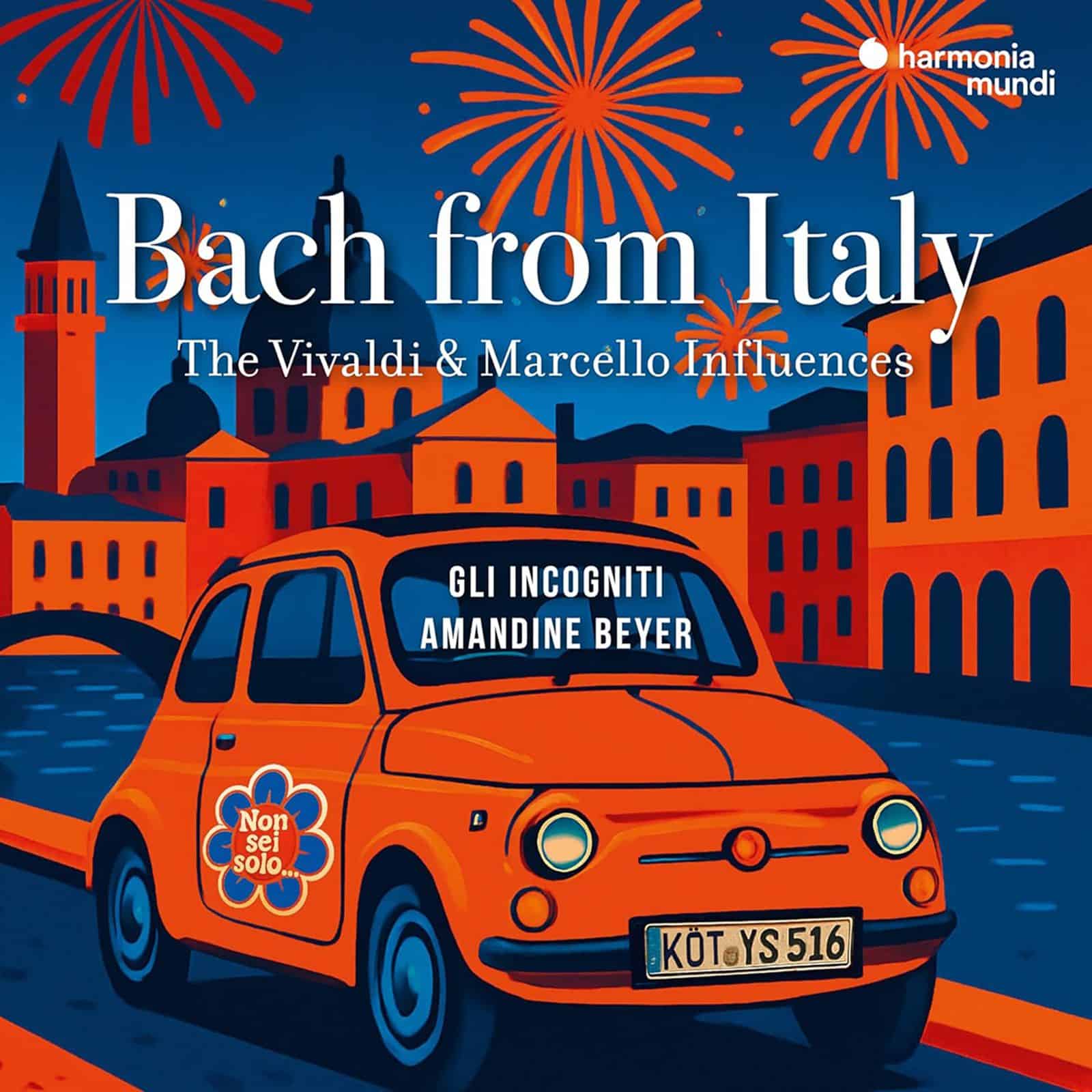 Cover: Bach from Italy