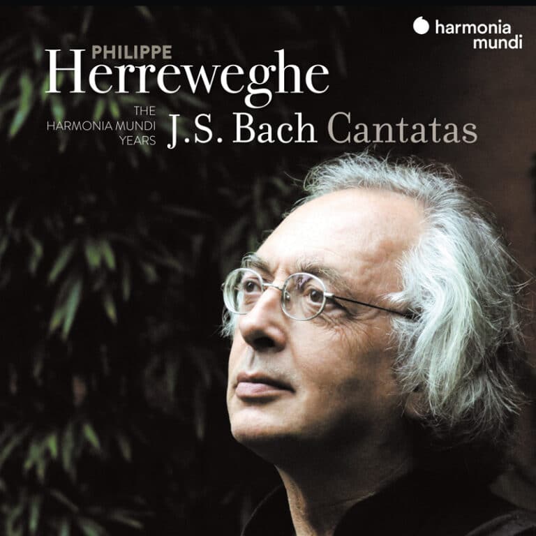 Cover: Bach par Herreweghe. Cantates - les années harmonia mundi