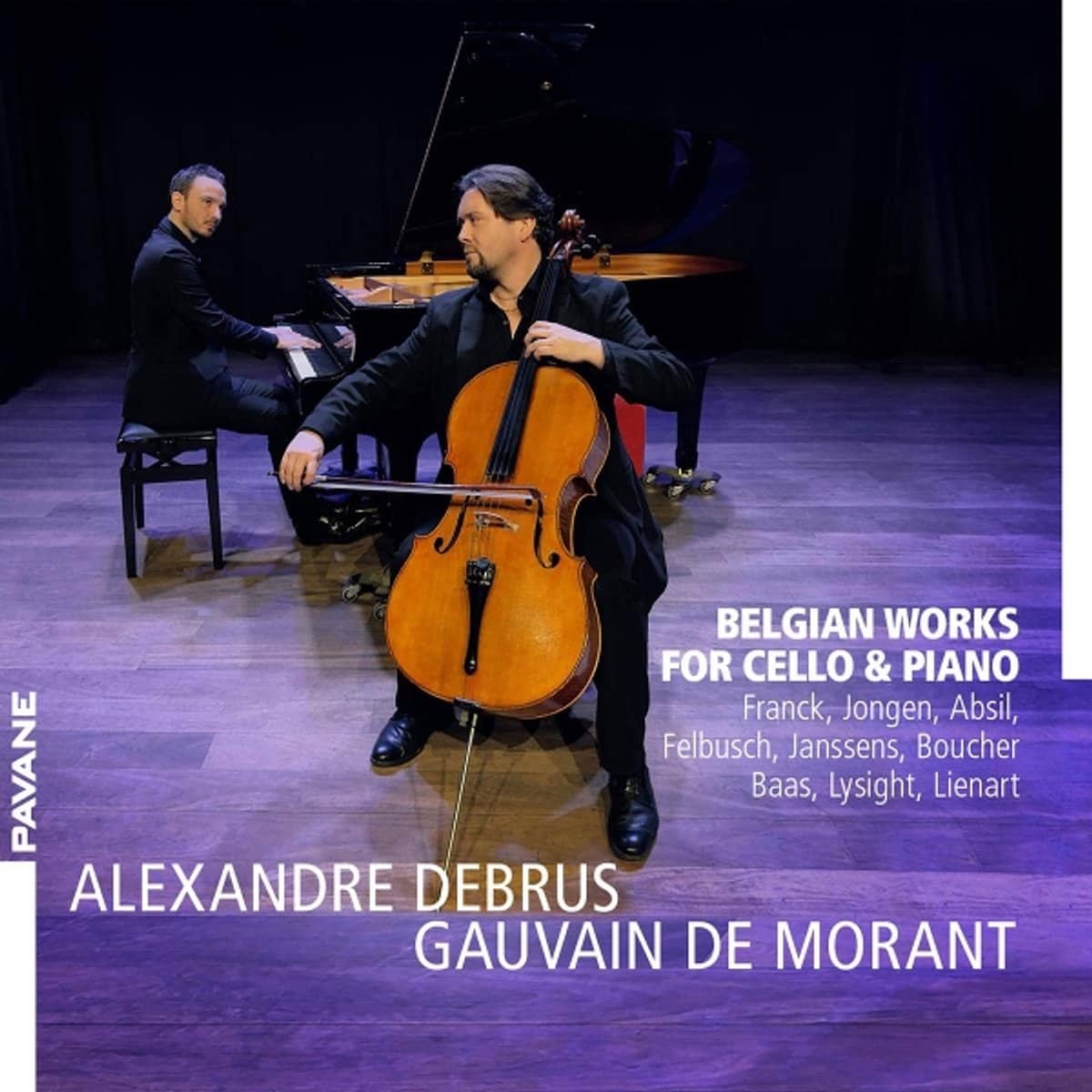Cover: Belgian Works For Cello & Piano
