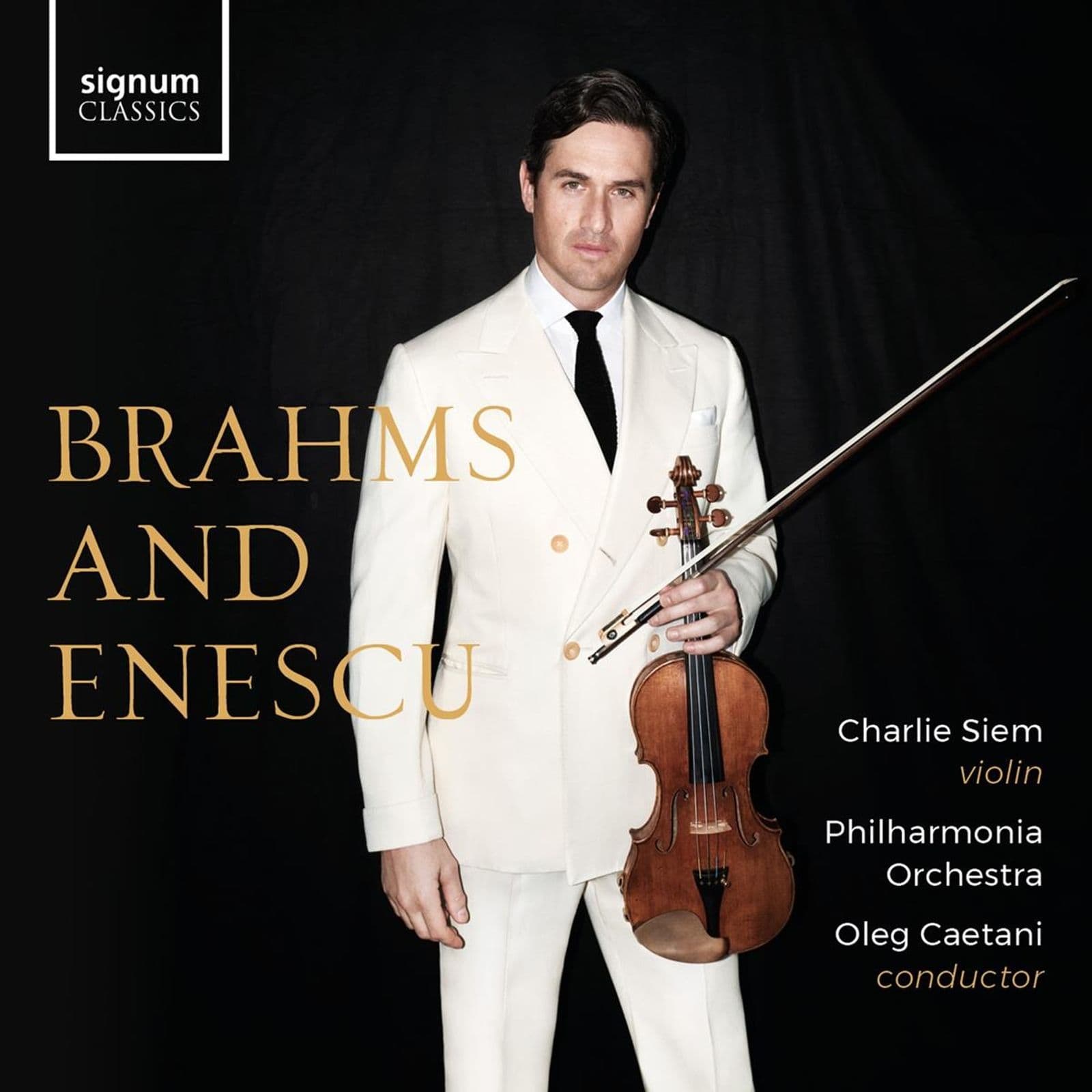Cover: Brahms & Enescu