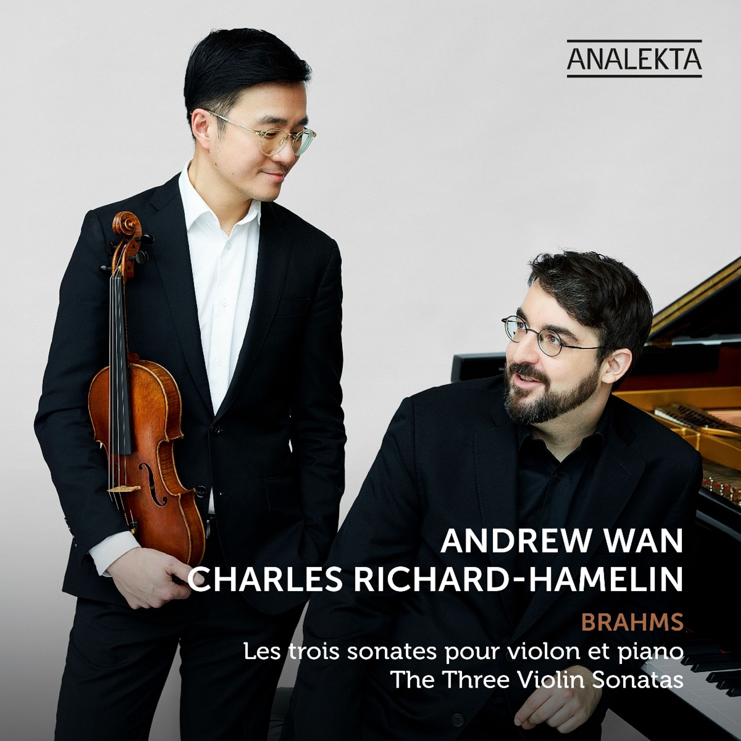 Cover: Brahms - The Three Violin Sonatas