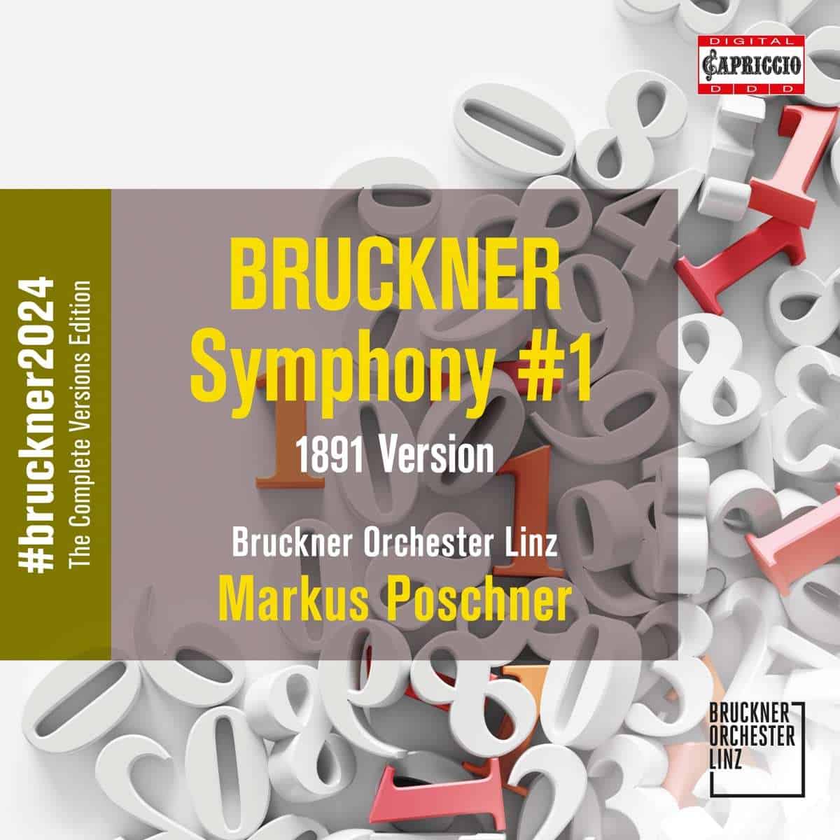Cover: Bruckner 2024 "The Complete Versions Edition"
