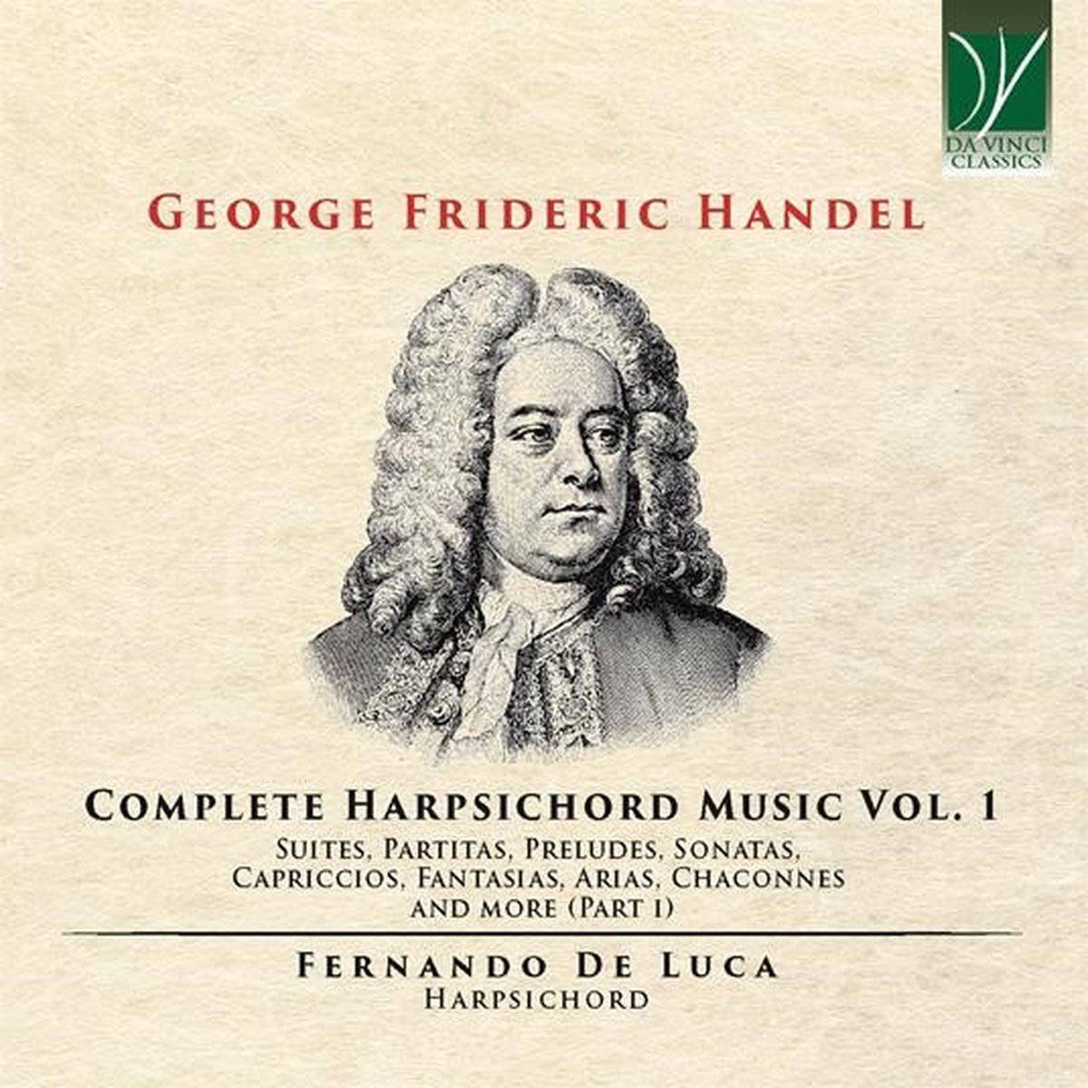 Cover: Complete Harpsichord Music Volume 1