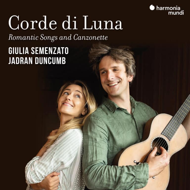 Cover: Corde di luna. Romantic songs and canzonette