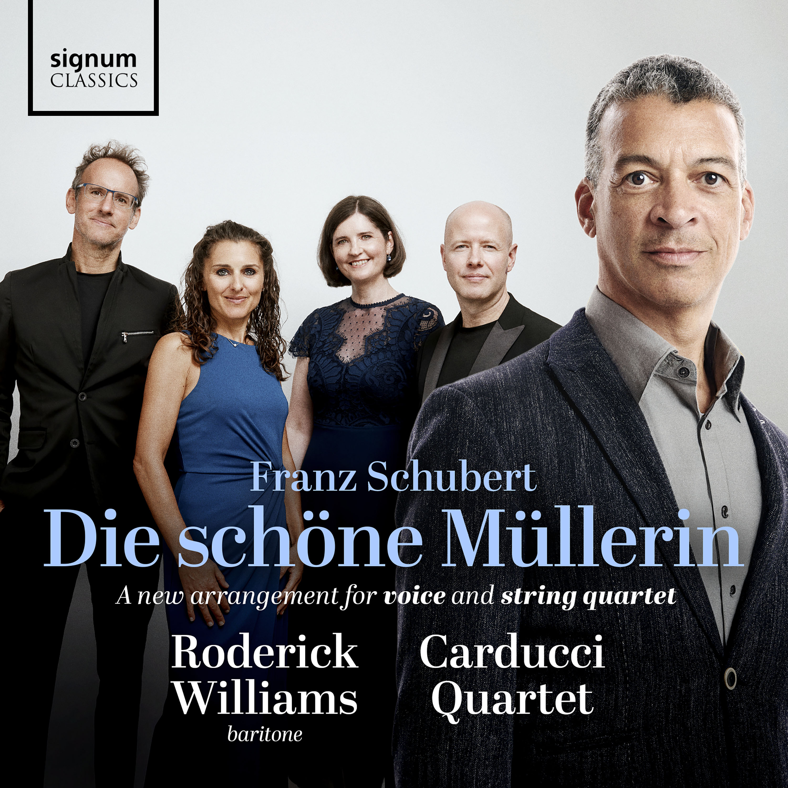 Cover: Die schöne Müllerin Arrangement for baritone and string quartet