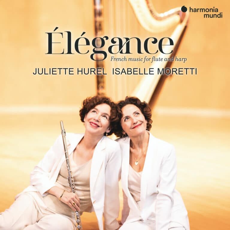 Cover: Élégance. Musique française pour flûte et harpe