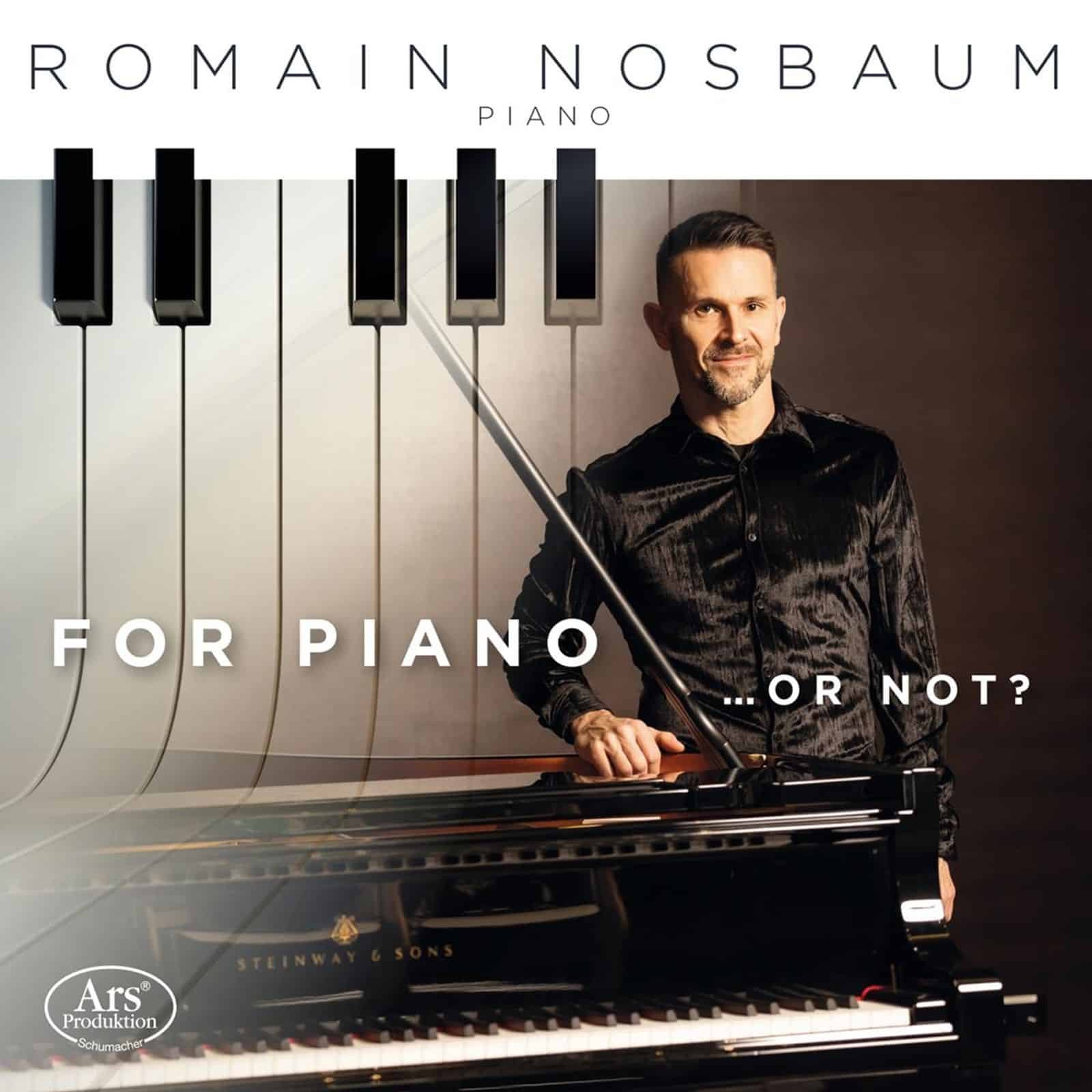Cover: For Piano ... or not?