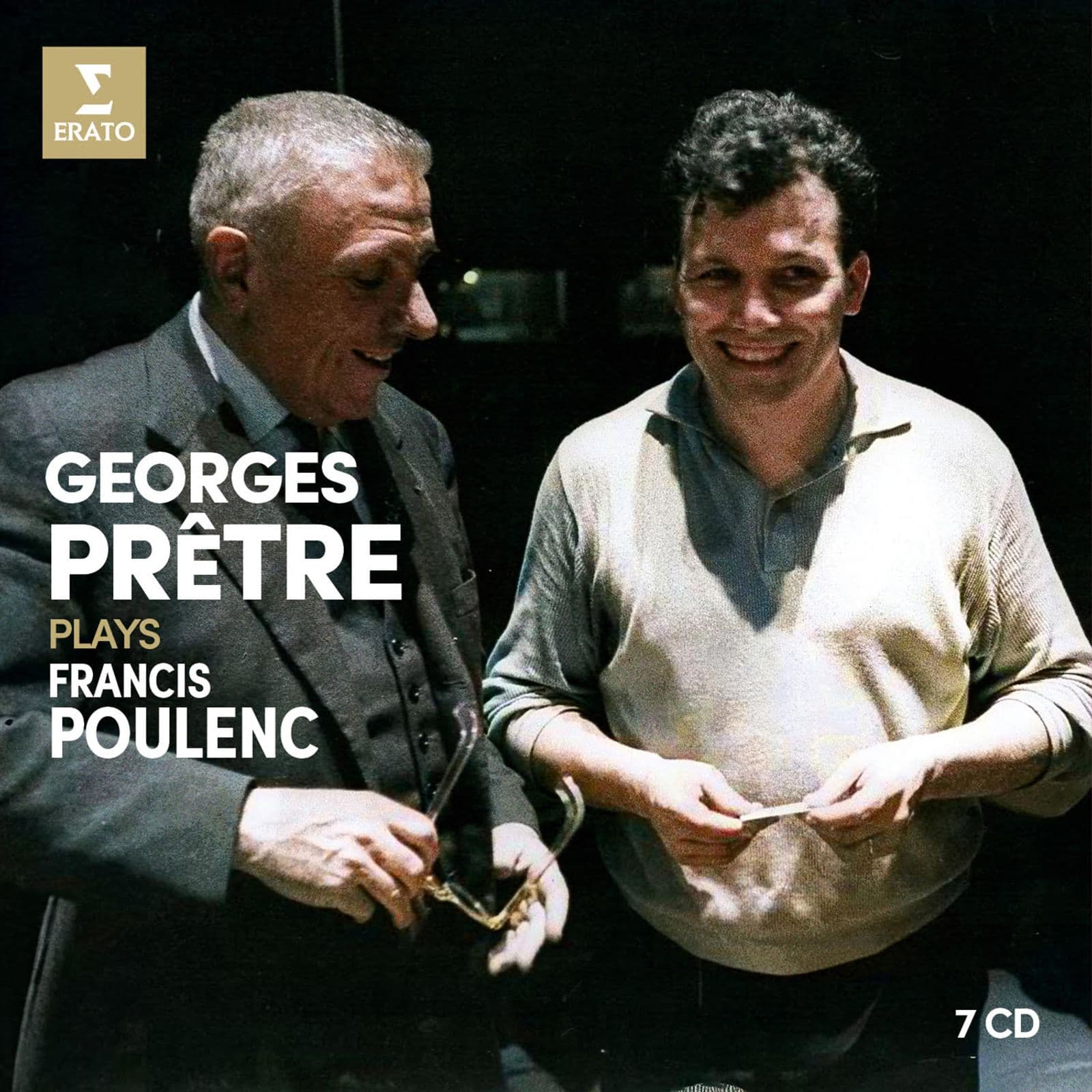 Cover: George Pretre plays Poulenc