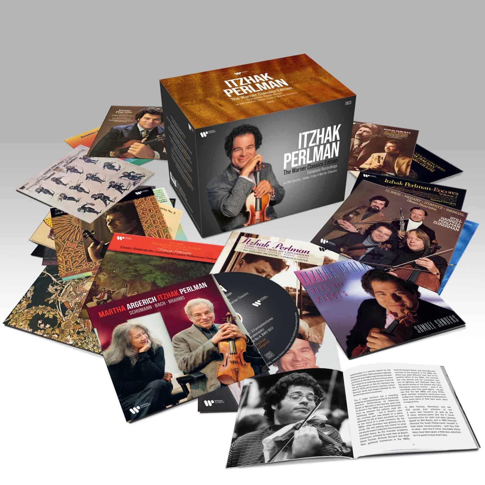 Cover: Itzhak Perlman: The Warner Classics Edition
