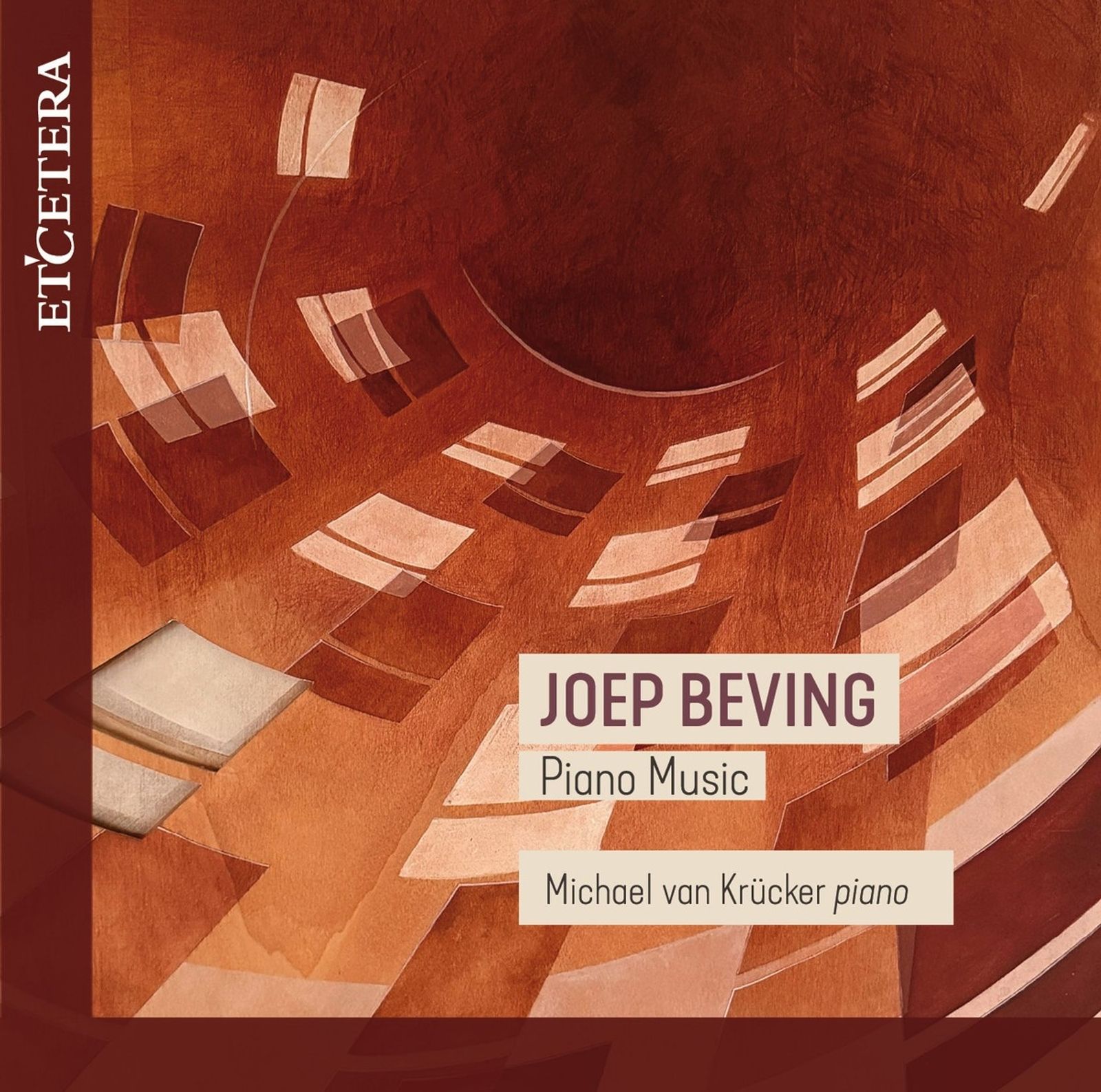 Cover: JOEP BEVING, PIANO MUSIC