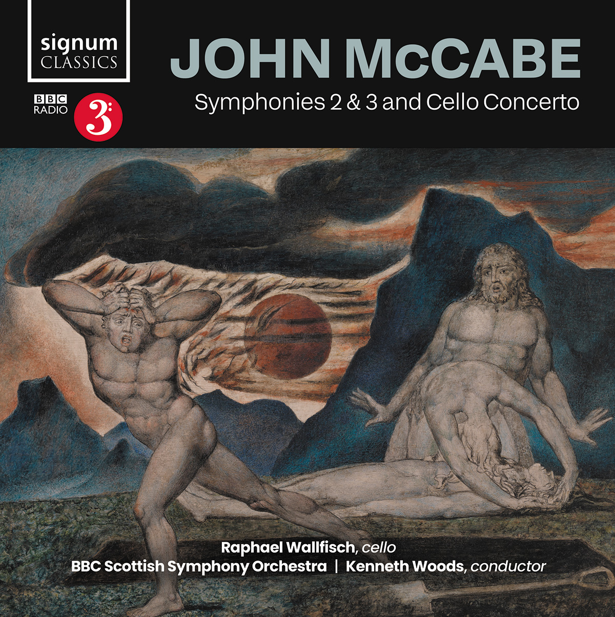Cover: John McCabe Symphonies 2 & 3 and Cello Concerto