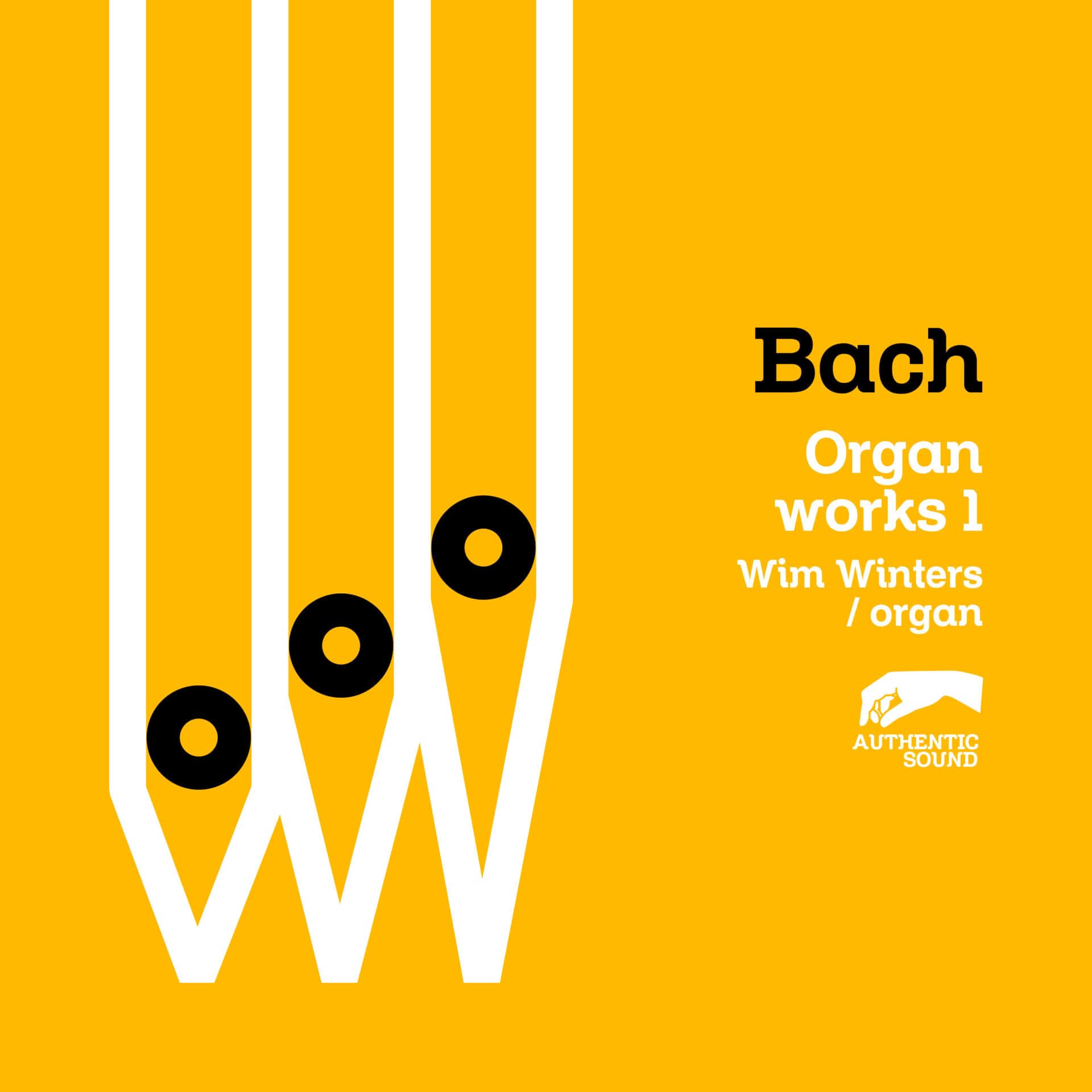 Cover: J.S.Bach, Organ Works - Vol. 1, Contius Organ, Leuven