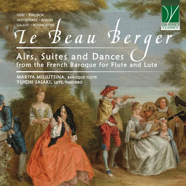Cover: Le Beau Berger – Airs, Suites and Dances from the French Baroque for Flute and Lute