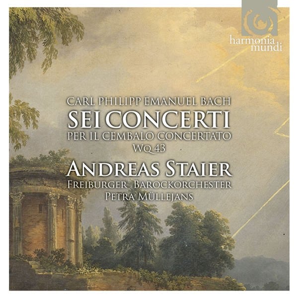 Cover: Les six Concertos pour clavier Wq 43