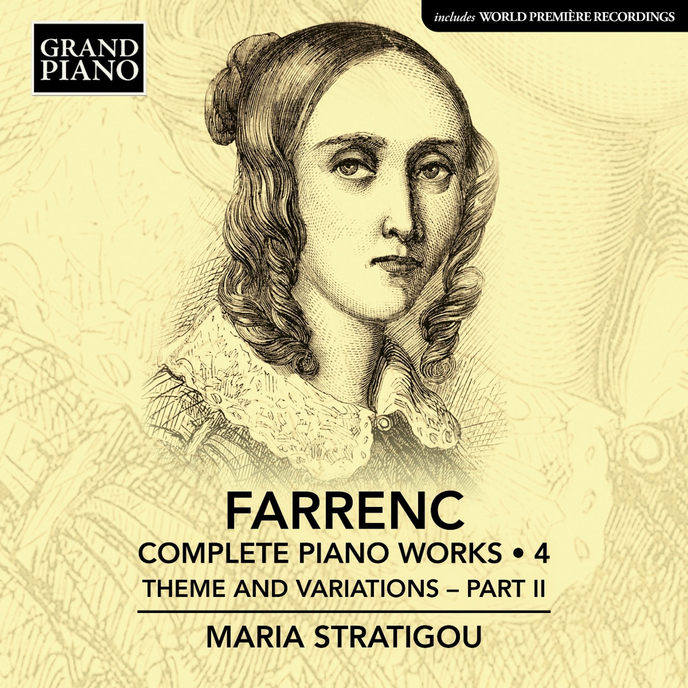 Cover: Louise Farrenc Complete Piano Works