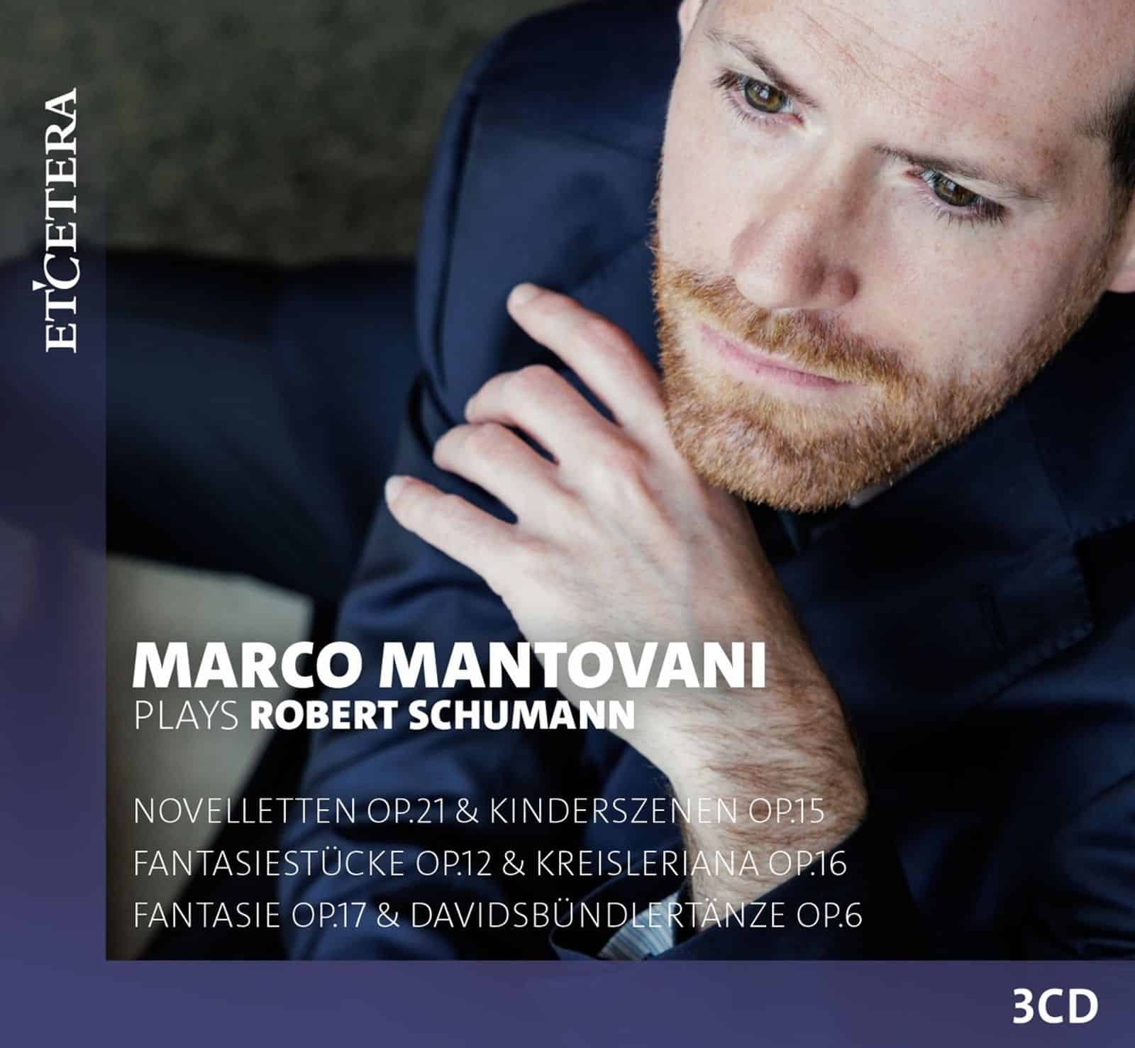 Cover: Marco Mantovani plays Robert Schumann
