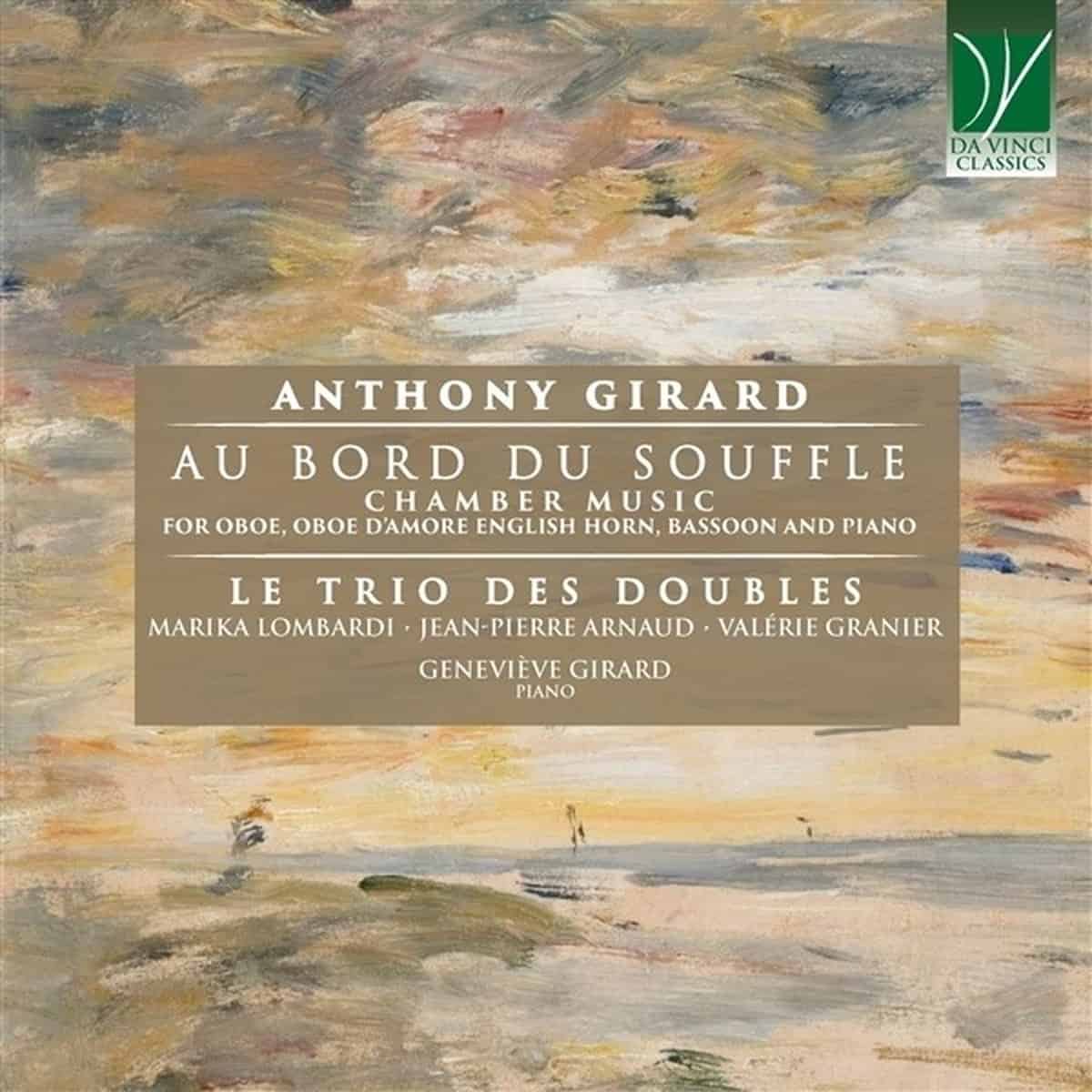 Cover: Marika Lombardi, Jean-Pierre Arnaud, Valérie Granier, Geneviève Girard - Girard: Au Bord Du Souffle, Chamber Music