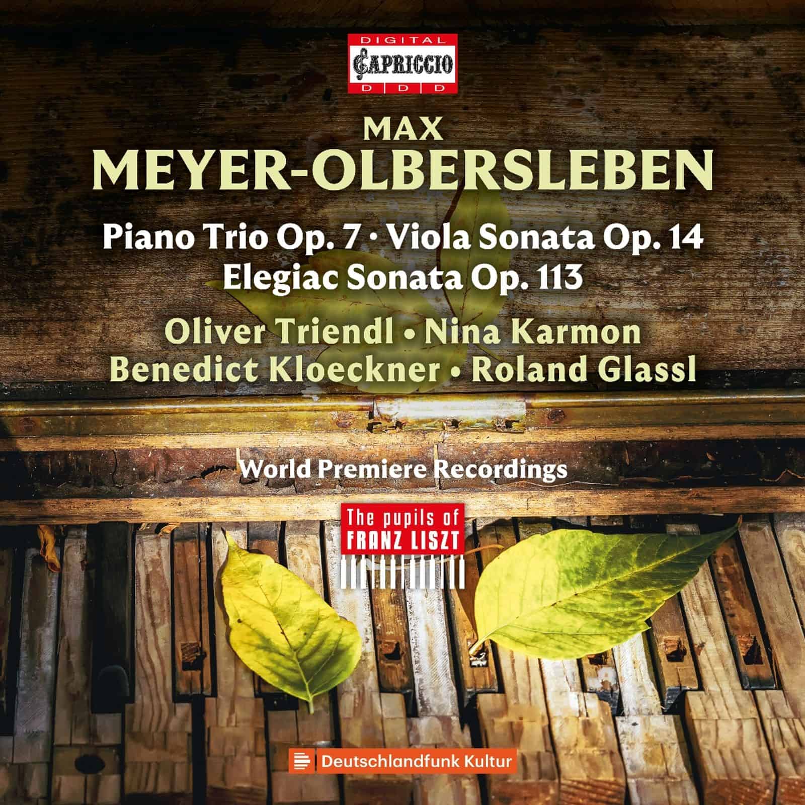 Cover: Max Meyer-Olbersleben Chamber Music