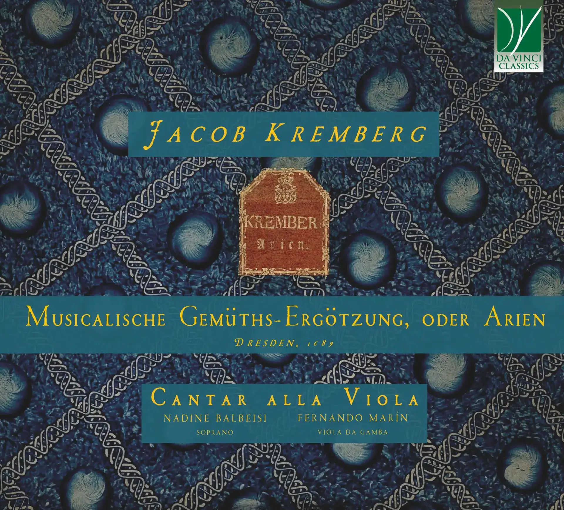 Cover: Musicalische Gemüths-Ergötzung, oder Arien