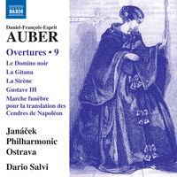 Cover: Overtures, Vol. 9 - Le domino noir / La gitana / La sirène / Gustave III
