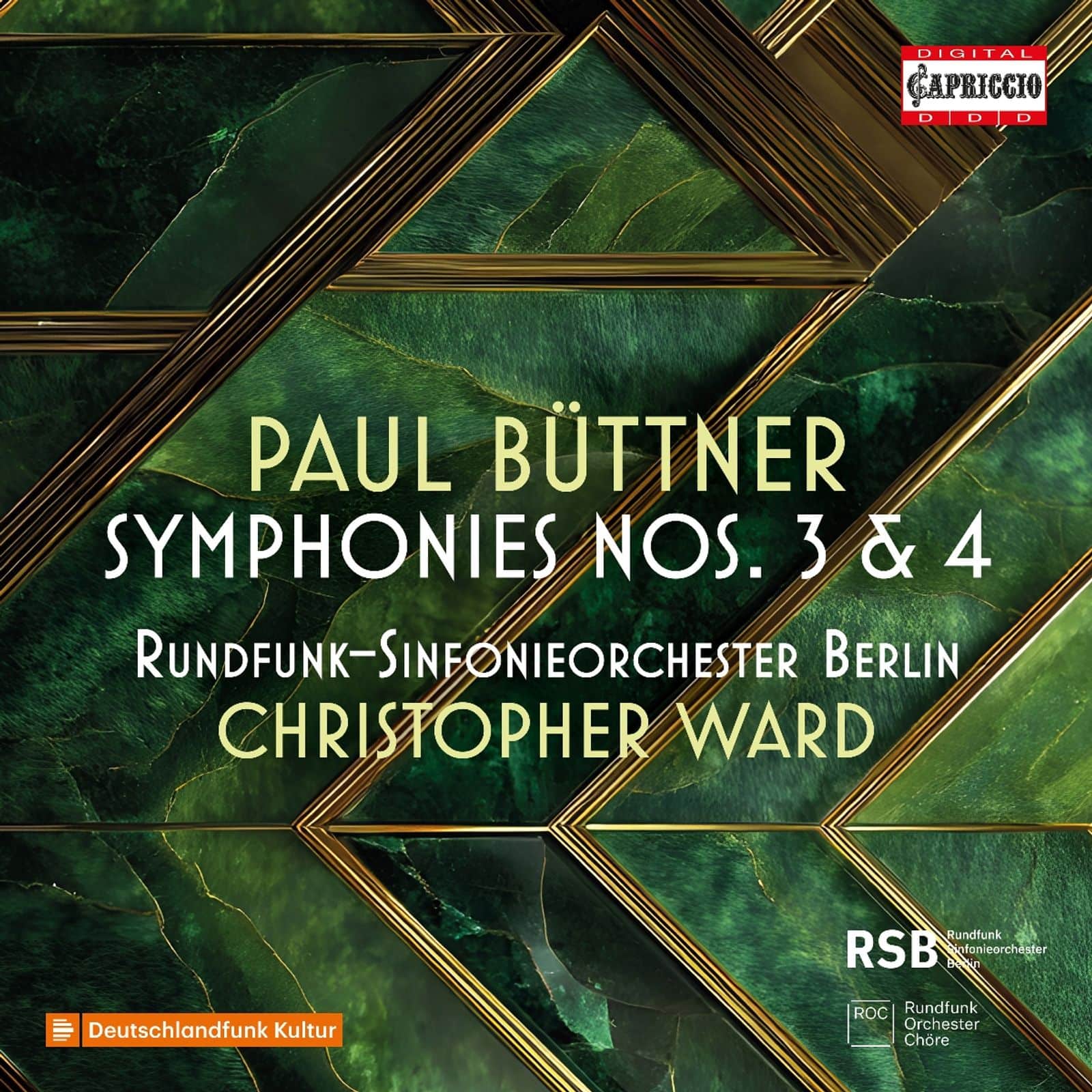 Cover: Paul Büttner: Symphonien Nr.3 & 4
