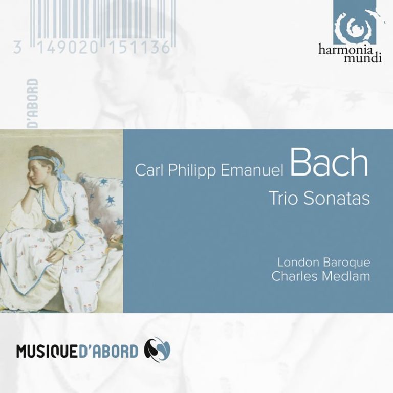 Cover: Sonates en trio Wq 154-56, 158