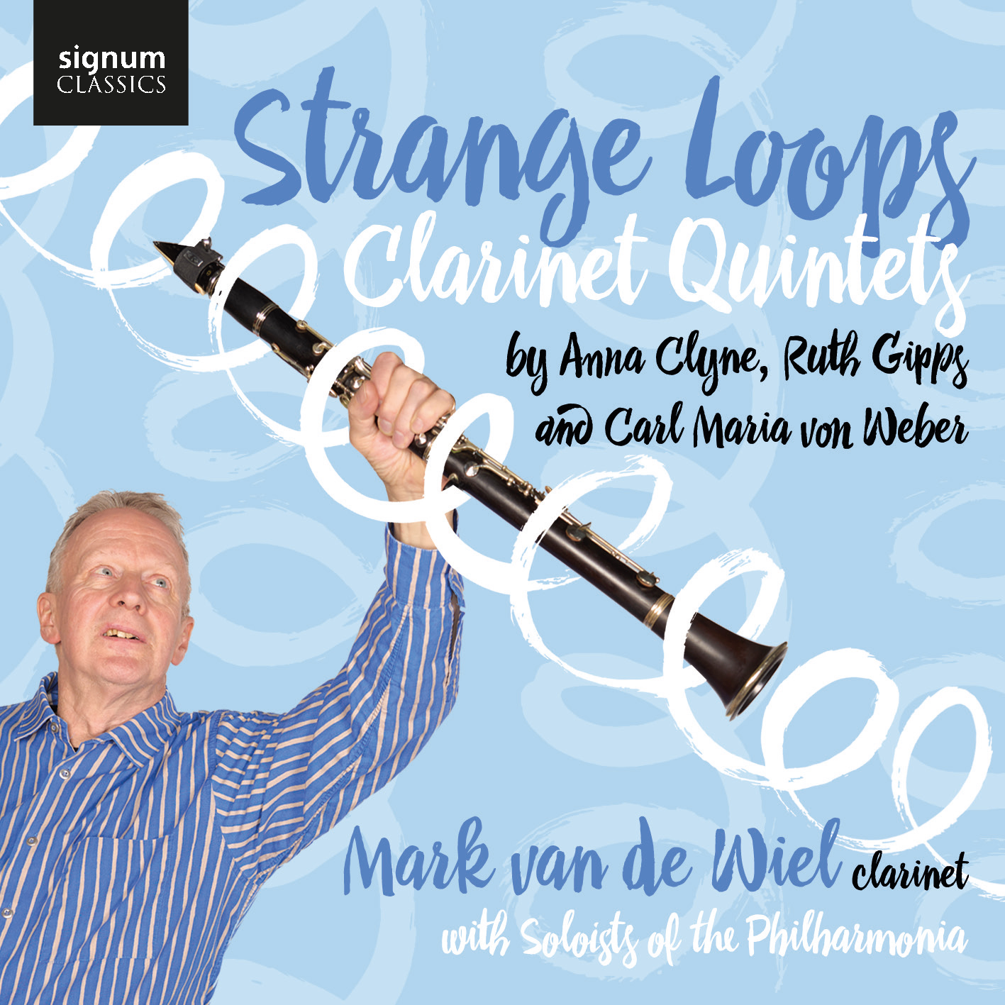 Cover: Strange Loops Clarinet Quintets