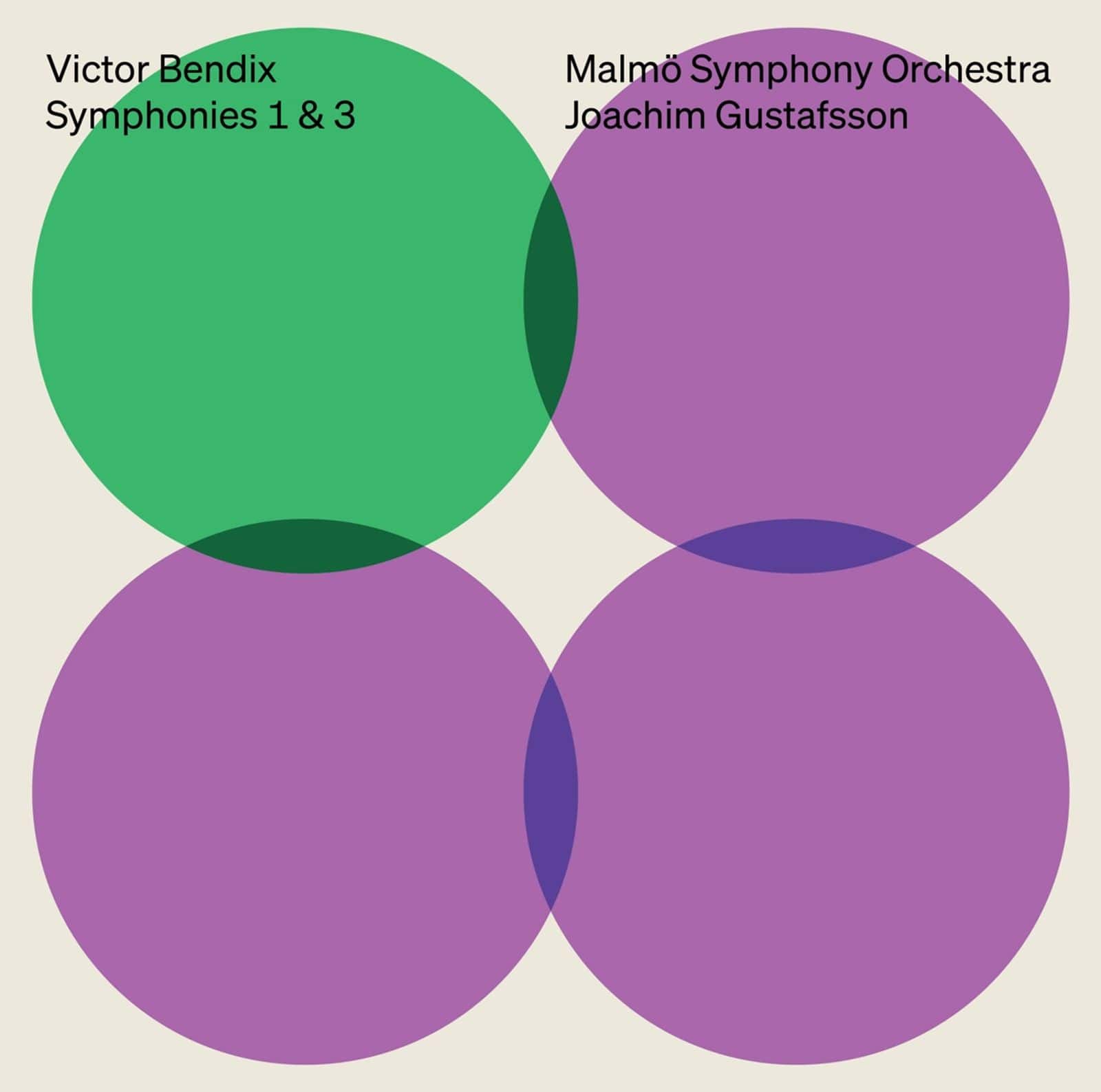 Cover: Symphonies 1 & 3