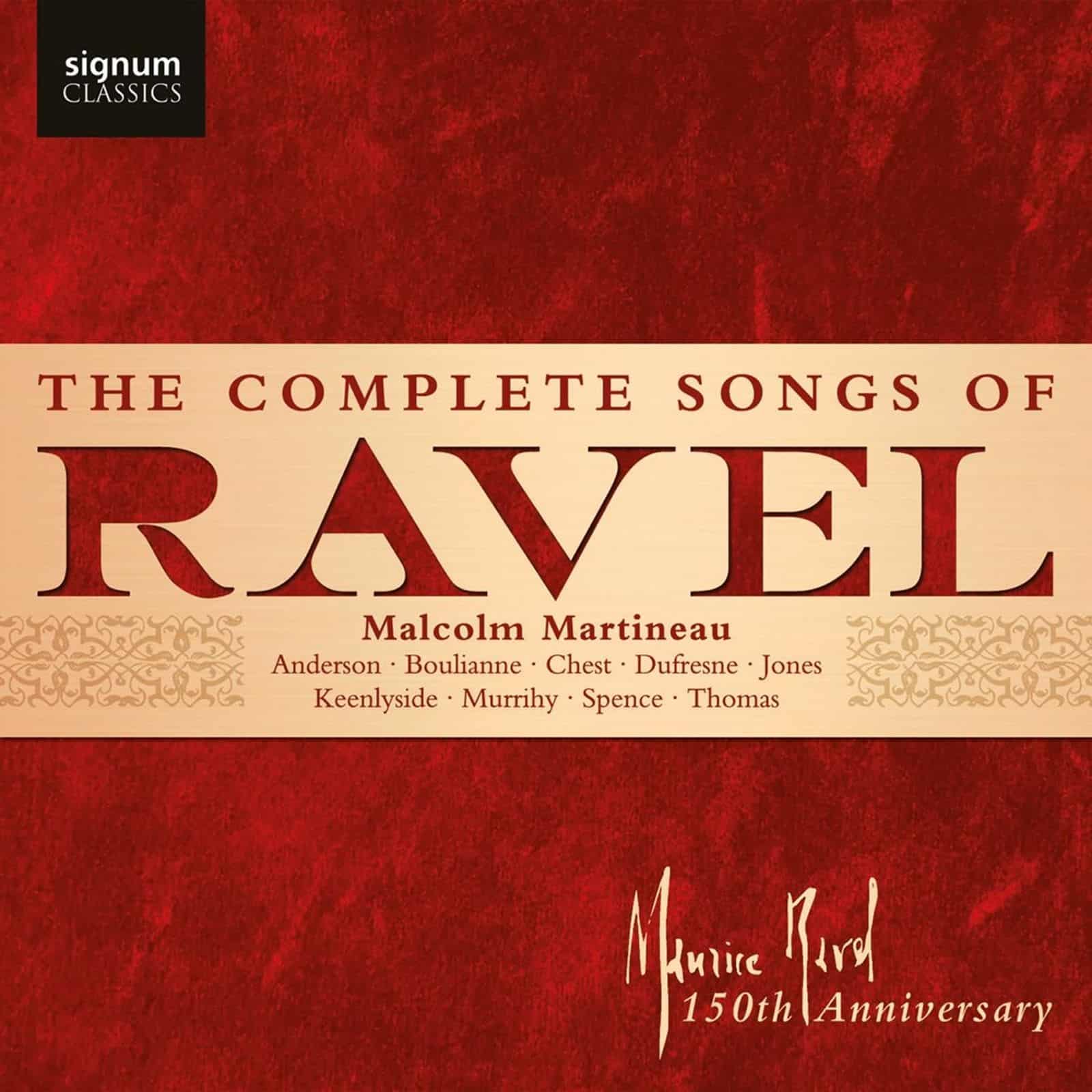 Cover: The Complete Songs of Ravel