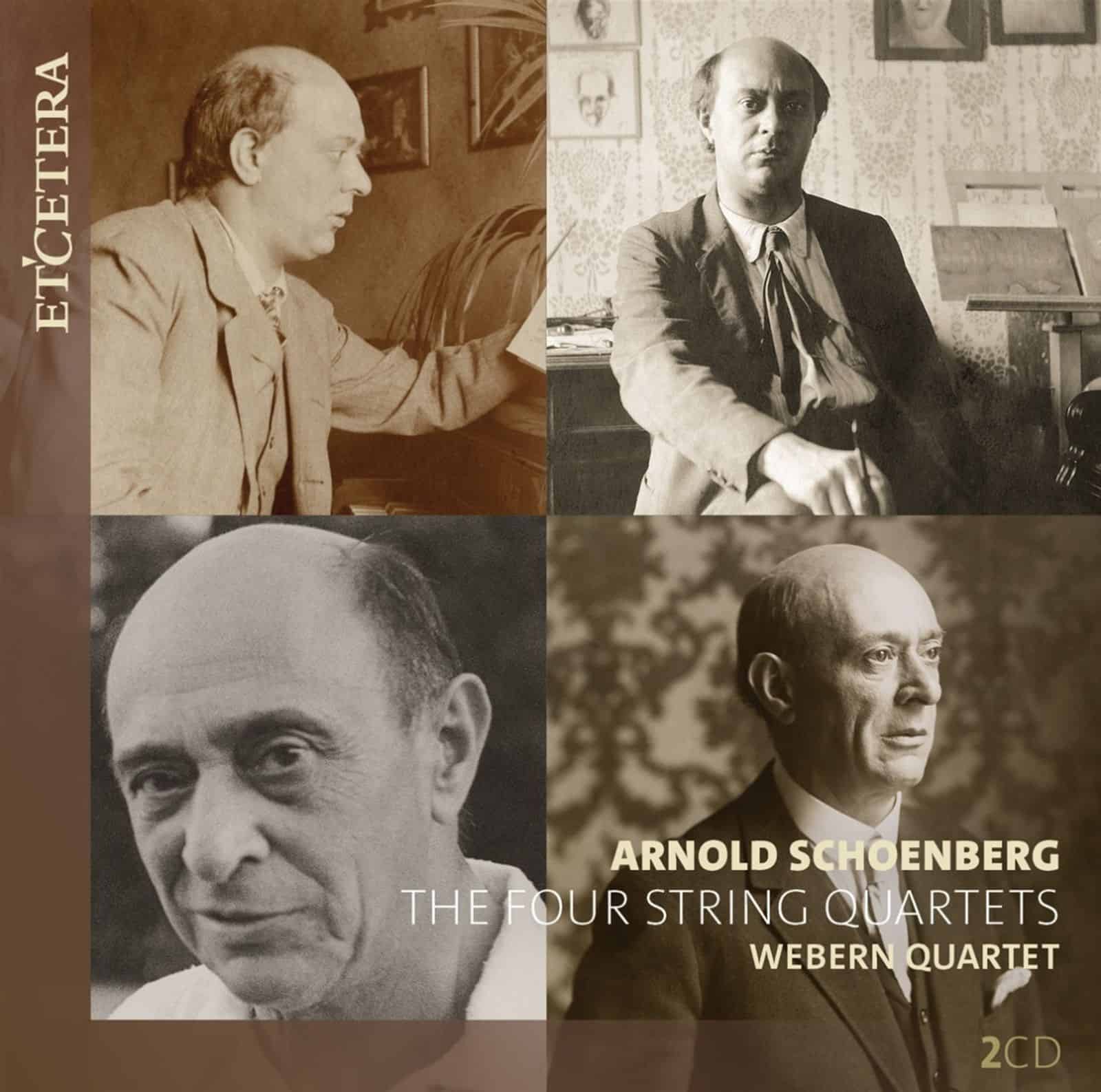 Cover: THE FOUR STRING QUARTETS