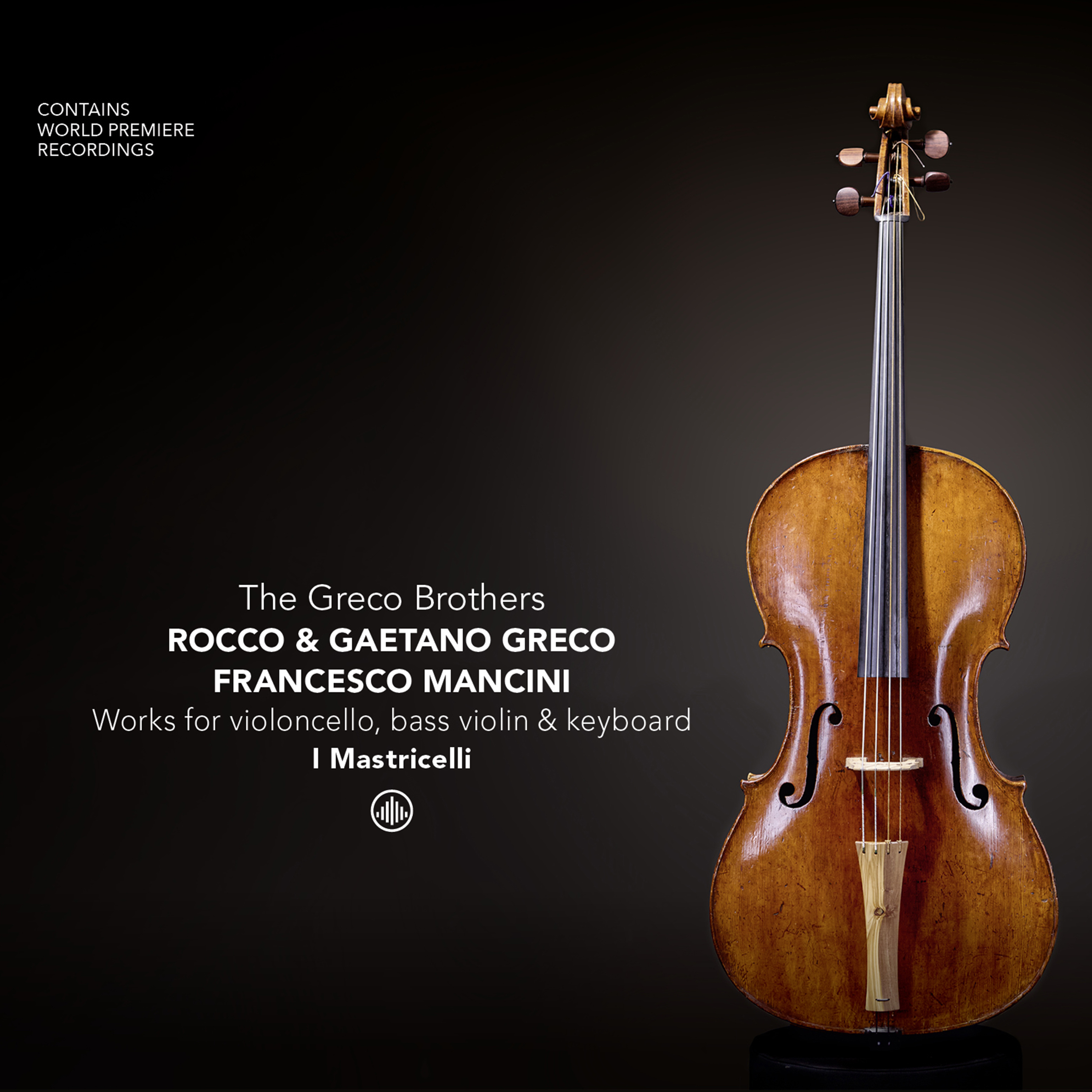 Cover: The Greco Brothers - Works for violoncello, bass violin & keyboard