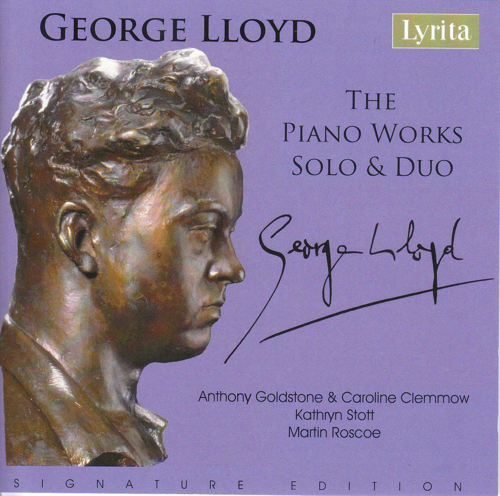 Cover: the piano works solo & duo