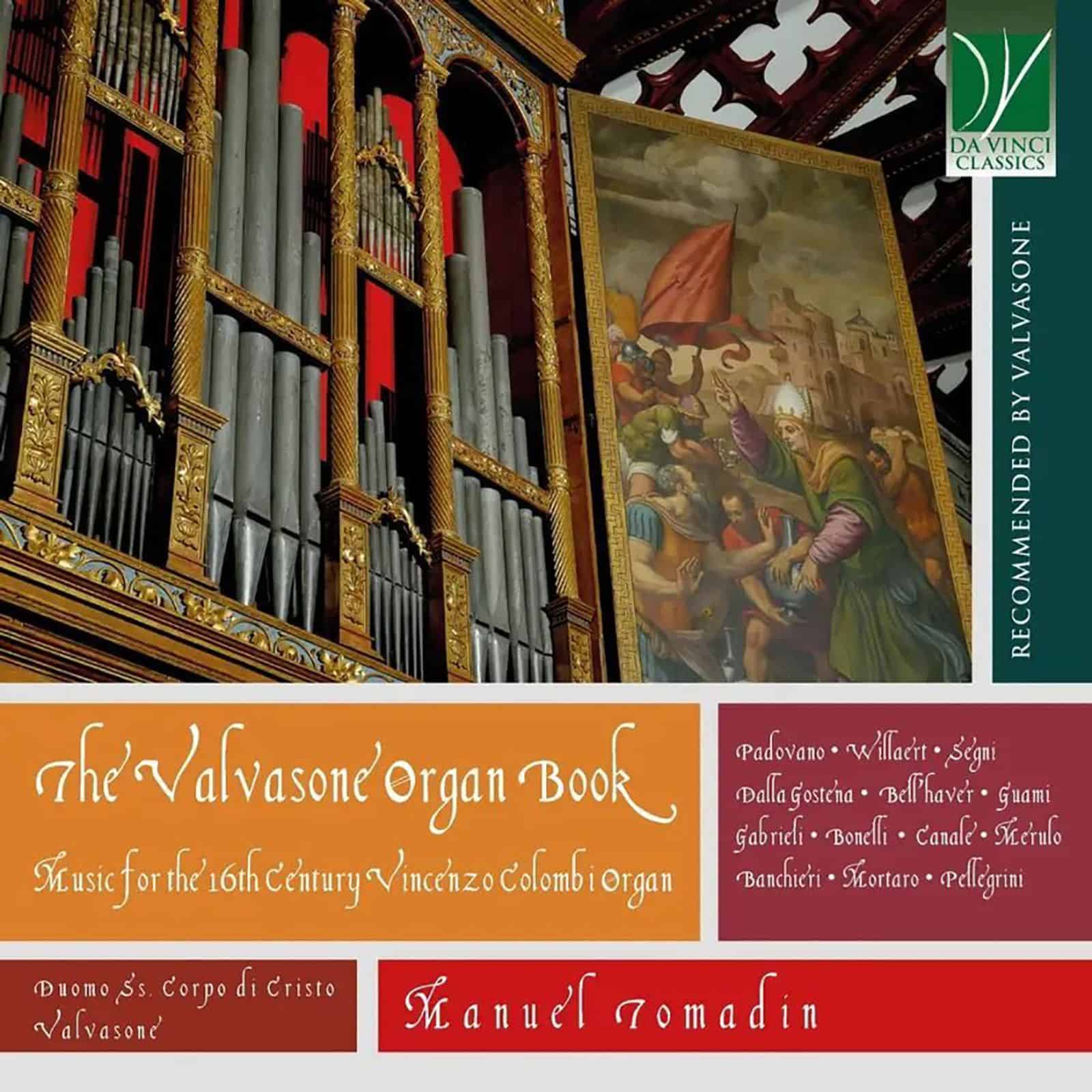 Cover: The Valvasone Organ Book