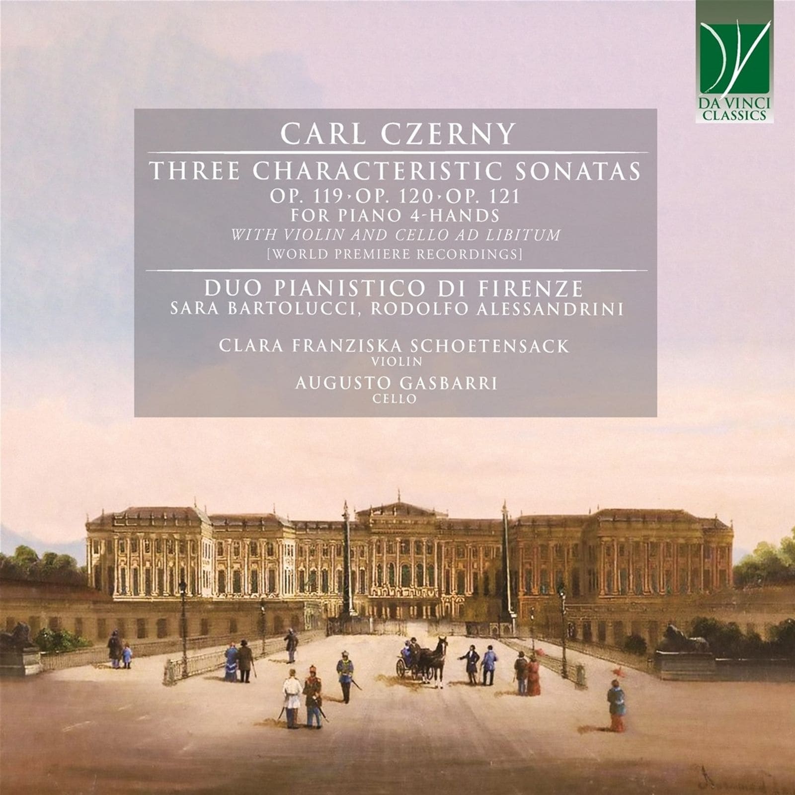 Cover: Three Characteristic Sonatas