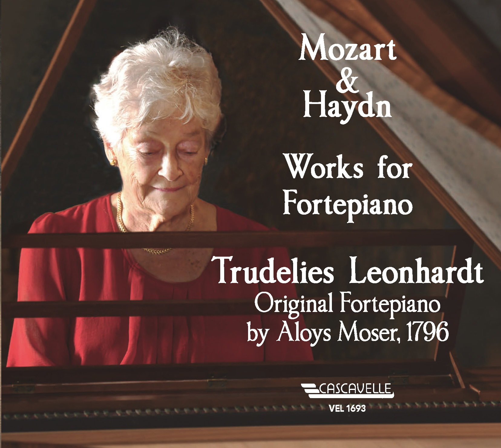 Cover: Trudelies Leonhardt: een niet te missen cd van een ‘grande dame’ van de fortepiano!