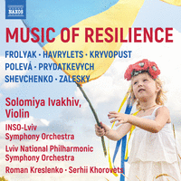 Cover: Ukrainian Music for Violin and Orchestra (Music of Resilience)