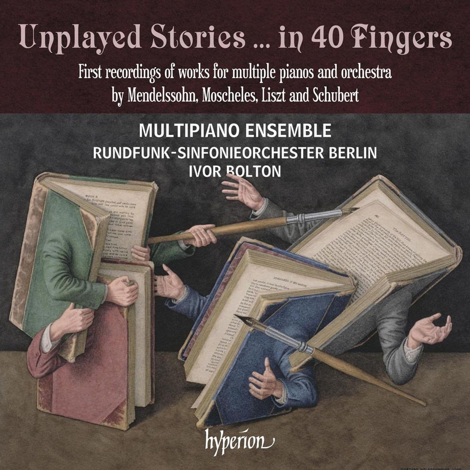 Cover: Unplayed Stories ... in 40 Fingers