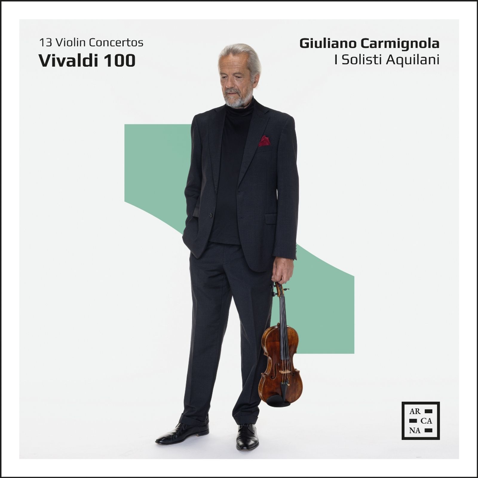 Cover: Vivaldi 100. 13 Violin Concertos