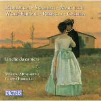 Cover: Vocal Recital (Baritone): Mencarelli, Matteo - MORLACCHI, F. / SGAMBATI, G. / MARTUCCI, G. / WOLF-FERRARI, E. / RESPIGHI, O. (Liriche da camera)