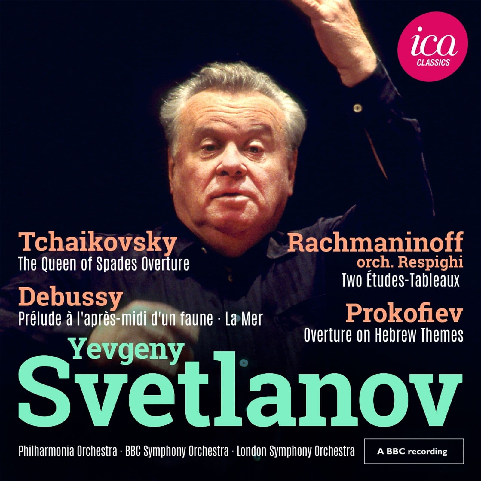 Cover: Yevgeni Svetlanov dirigiert