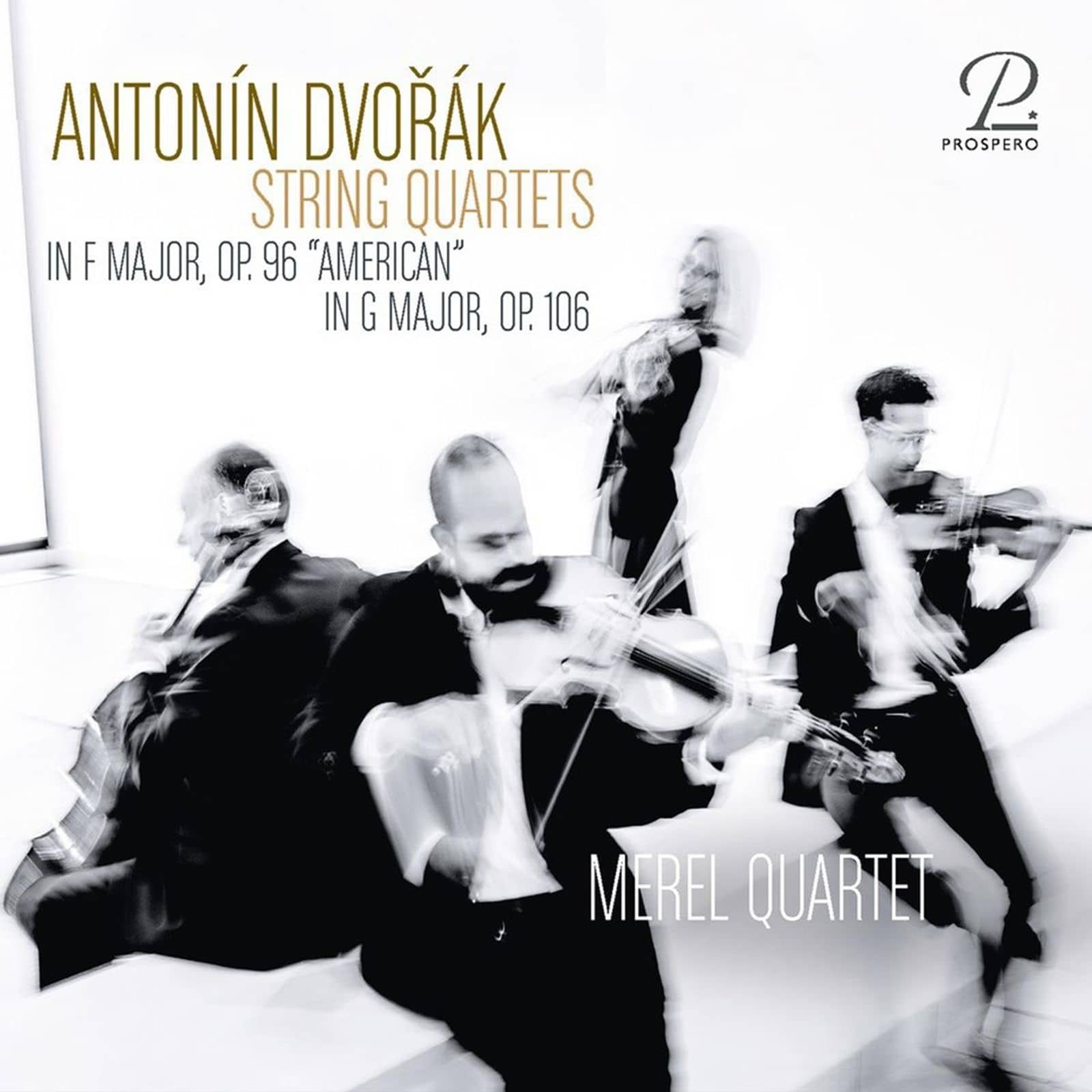 Cover: Züricher Streichquartett präsentiert Dvorak