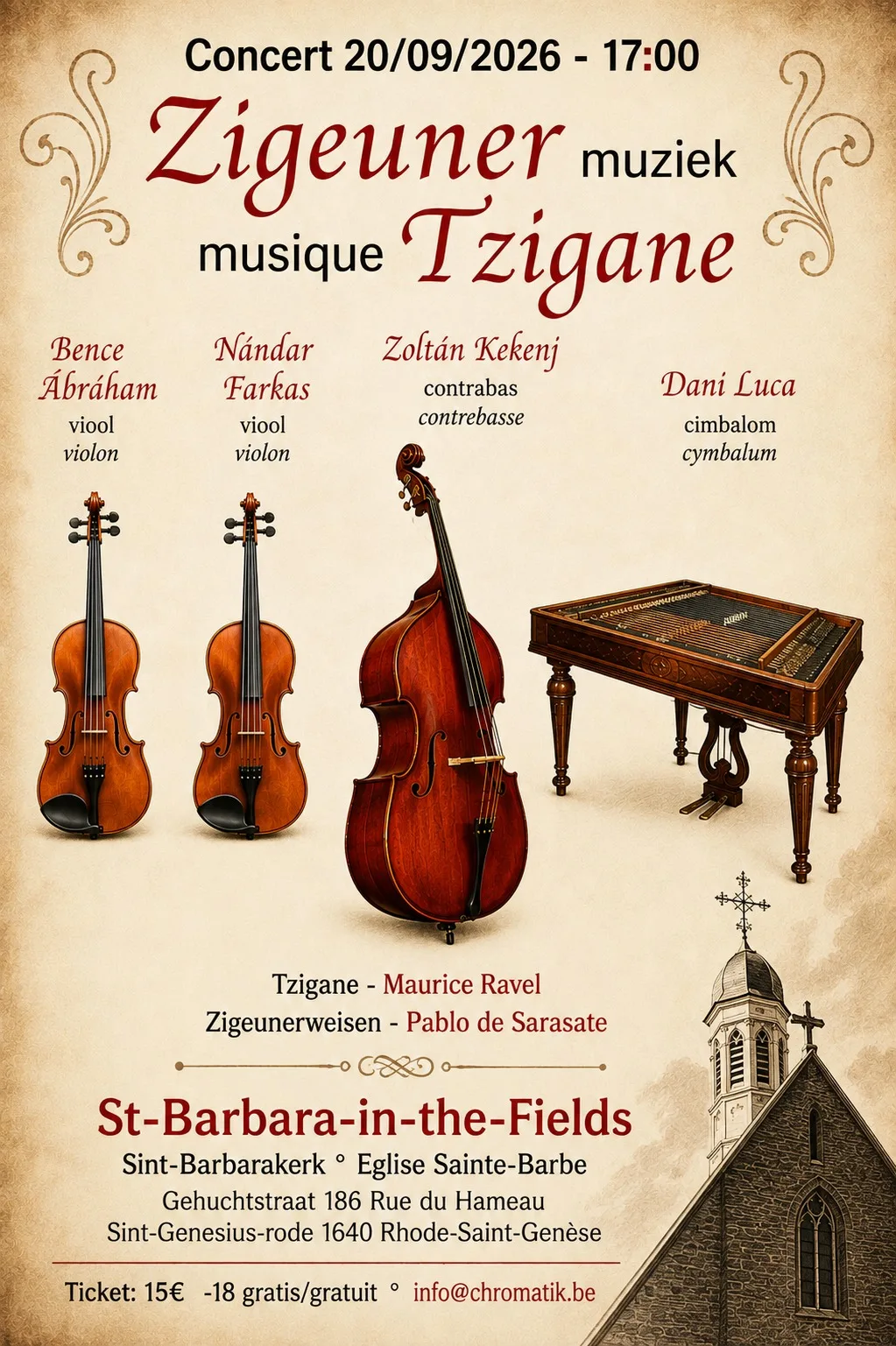 Affiche of sfeerbeeld van Zigeuner Muziek