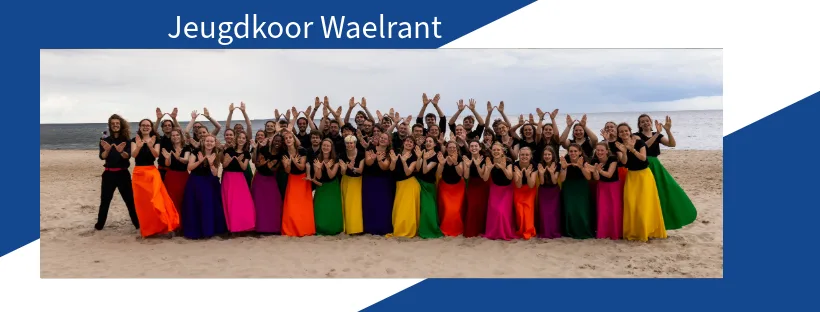 Affiche of sfeerbeeld van Jeugdkoor Waelrant o.l.v. Marleen De Boo